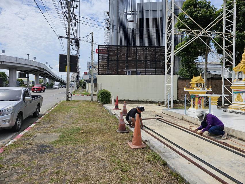 ขายที่ดินสองไร่ติดถนนกาญจนาบางใหญ่ ใกล้เซ็นทรัลเวสต์เกต 4