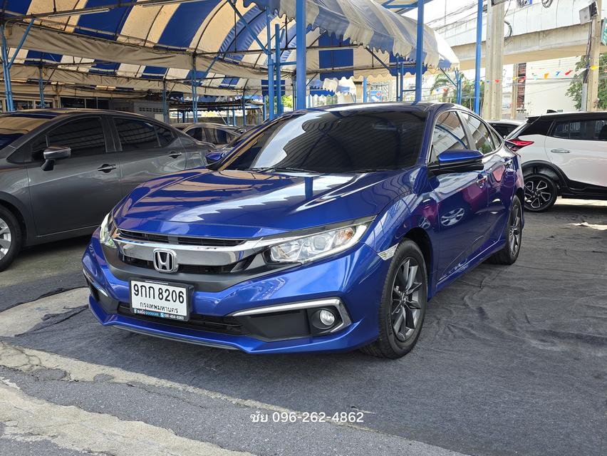 ปี 2019  #HONDA  #CIVIC #FC 1.8 EL i-VTEC  A/T (9กก 8206 กทม.) *เลขไมล์  54,xxx km.สีน้ำเงิน รูปที่ 3
