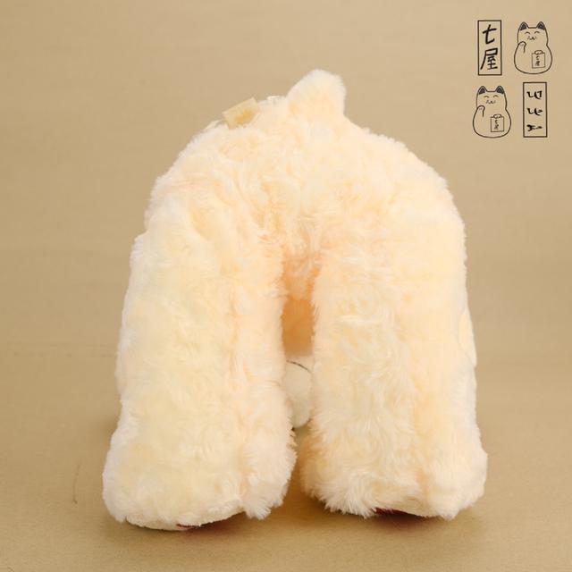 ตุ๊กตา หมีน้อยลาร์ค สีครีม 🧸 Little Bear L'Arc Plush Toy・Take-Off・~ Rose Fur・ขนกุหลาบ นุ่มนิ่ม・Ivory / ไอวอรี่ ~ Jumbo ・ 30 cm 🌈 รูปที่ 7