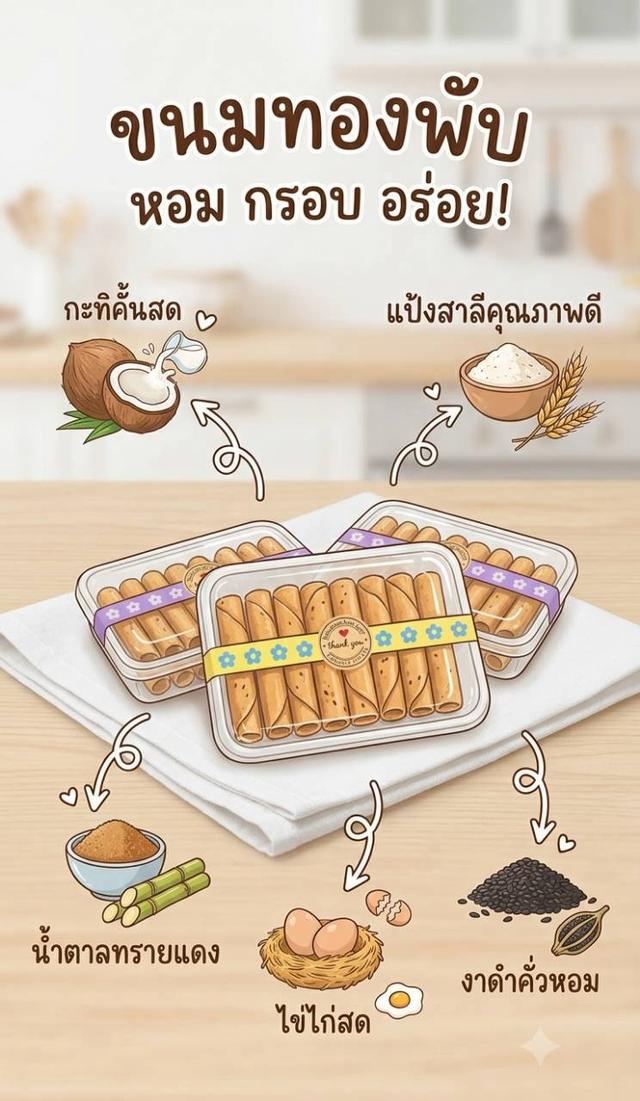 ทองม้วน ทองตะเกียบ ทองก้อน ทองพับ ทองจีบ รูปที่ 5