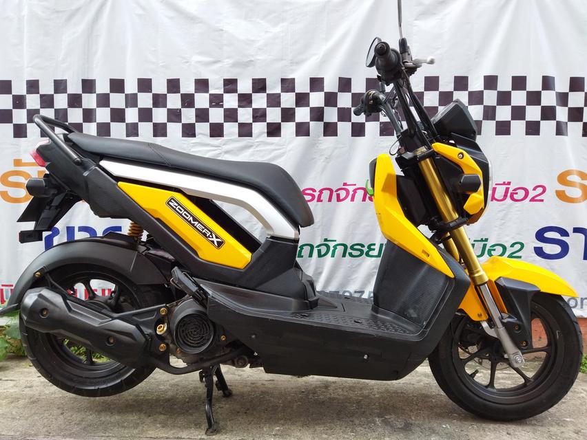 Zoomer X ล้อแม็กแท้ รถบ้านมือเดียว สวยใสพร้อมใช้ เครื่องดี รถไม่เคยล้มไม่เคยชนหนัก ศูนย์ดี 1