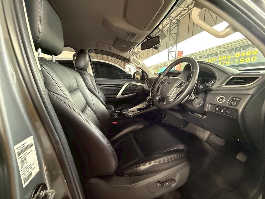 รหัสรถ AP688 Pajero 2.4 GT Premium NAVI 2WD ปี2018 สีเทา ดีเซล 10