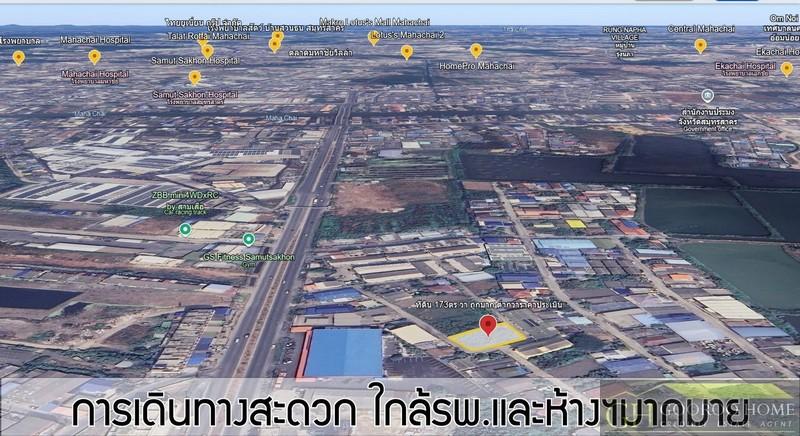 ขายที่ดิน มหาชัย สมุทรสาคร ถูกมาก ที่ดินถมแล้ว 173 ตร.วา ต่ำกว่าราคาประเมิน ห่างถนนกิจมณีเพียง 160 เมตร 2