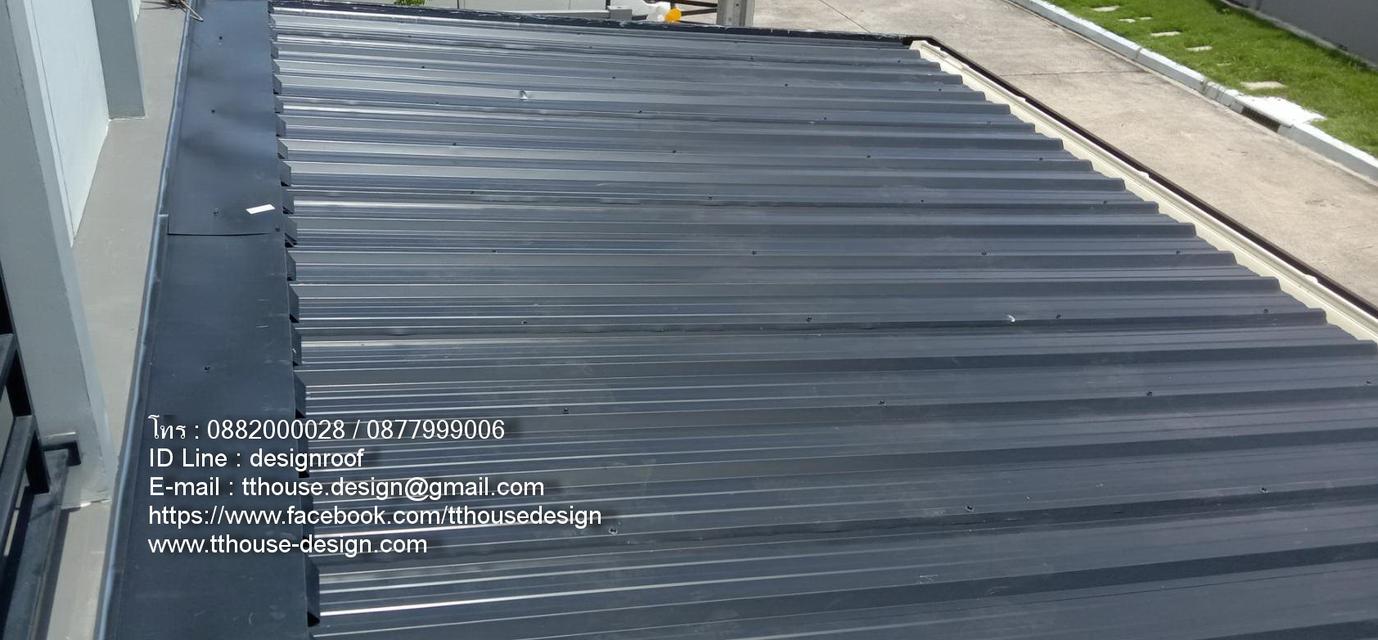 รับเหมา ต่อเติม โครงหลังคา กันสาด ห้องครัว เทพื้น ปูกระเบื้อง 0950920028 รูปที่ 3