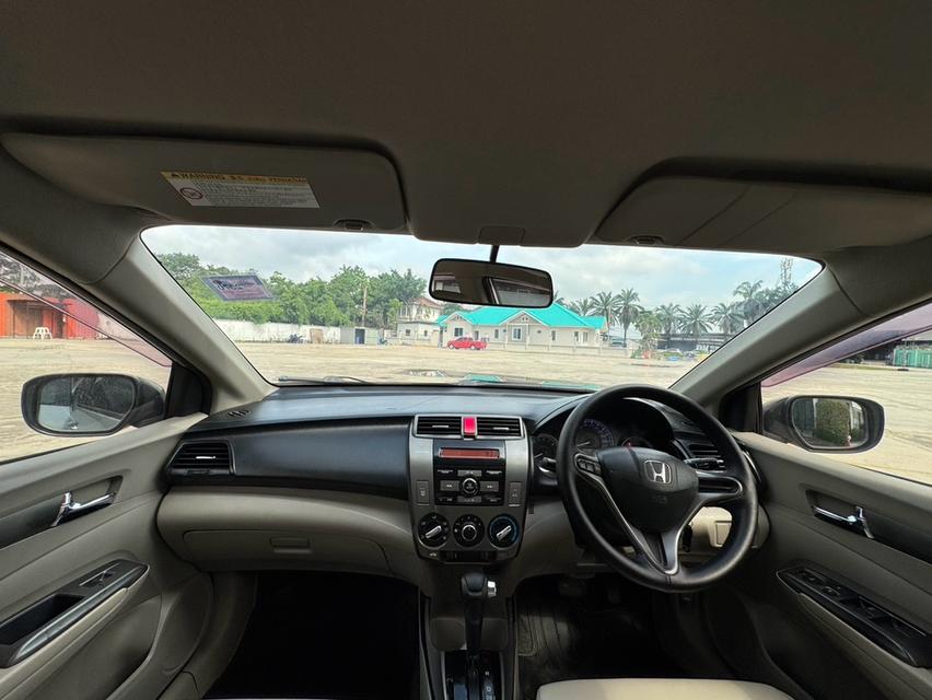 Honda City 1.5V i-Vtec AT 2012 สีเทา รูปที่ 13