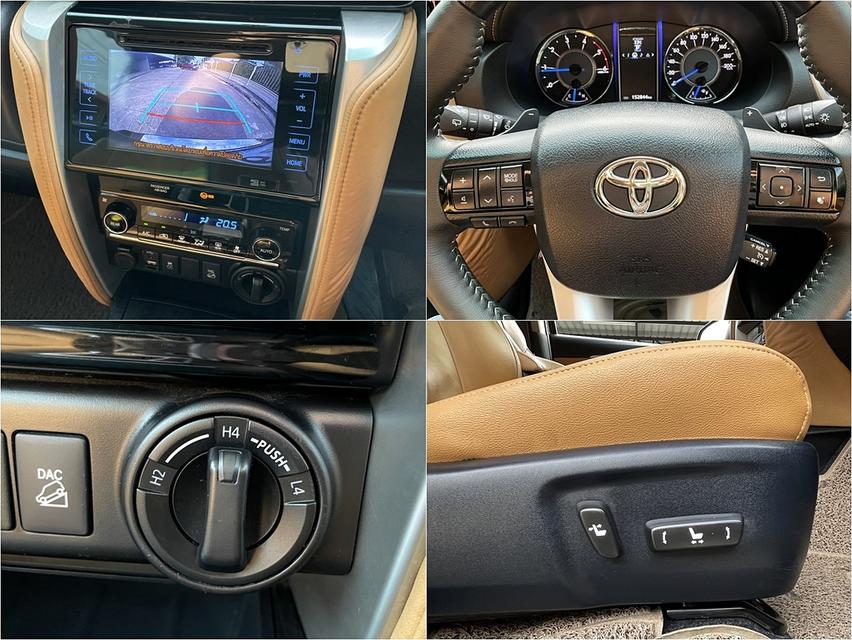 TOYOTA FORTUNER 2.8 V 4WD ปี 2015 จดปี 2018 เกียร์AUTO 4X4 สภาพนางฟ้า 17