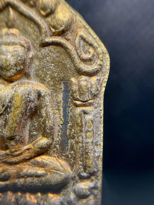 พระขุนแผนผงพรายกุมาร หลวงปู่ทิม วัดละหารไร่ ปี15 บล็อกแรก เนื้อว่านดอกทอง รูปที่ 13