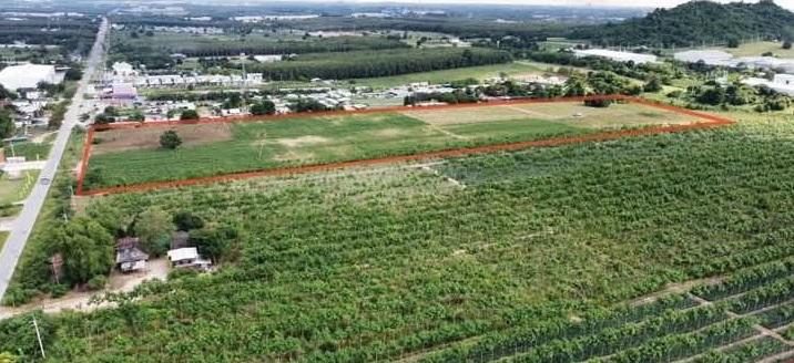 ขายที่ดินนิคมพัฒนา ระยอง 47-2-96ไร่ ติดถนนนิคมสาย 11 ผังสีม่วงลาย เหมาะสำหรับทำ โรงงาน โกดัง คลังสินค้า บ้านจัดสรร 4