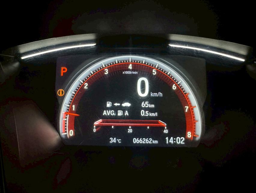 อย่างหล่อ ฟรีดาวน์ได้ Honda Civic FC 1.5 RS Turbbo เกียร์ออโต้ รูปที่ 14