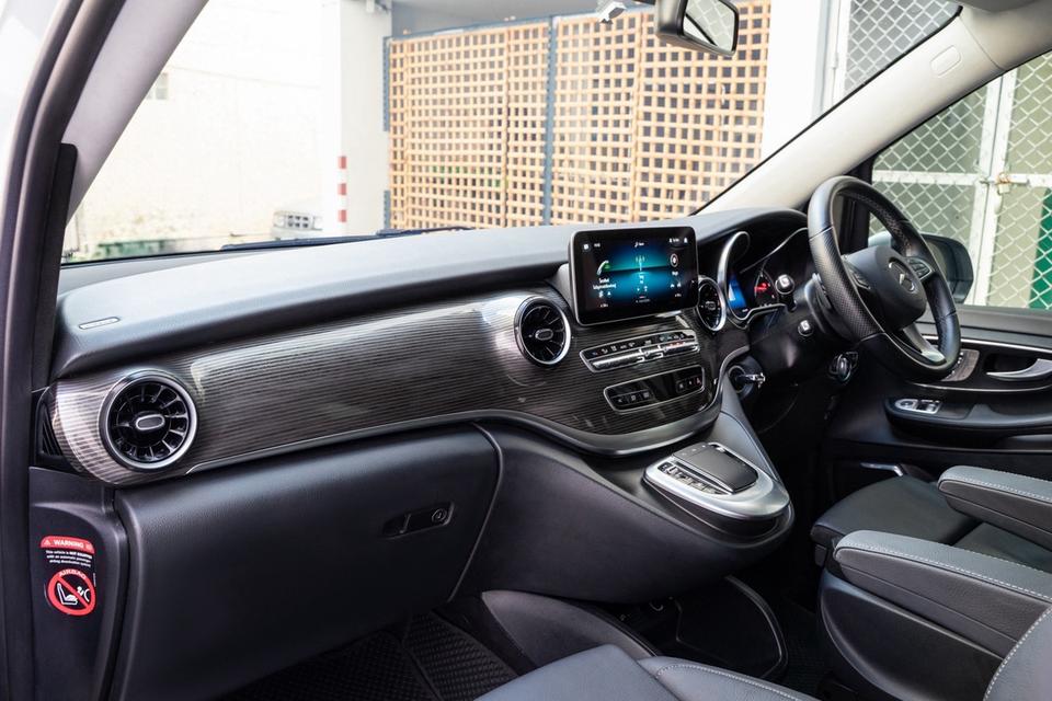Benz V250d Exclusive yr.2023✔️ตัวท็อปสุด Exclusive ออกห้าง 5.4ล้าน ช่วงล่างนุ่มสุด Agility Control มือเดียว เซอร์วิ รูปที่ 7