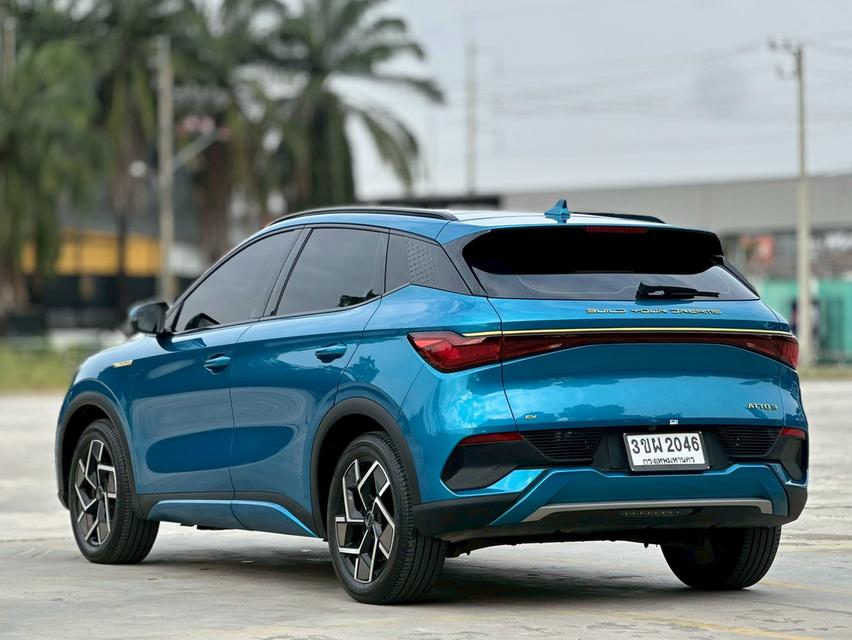 รหัสรถ PAT2046 BYD ATTO3 Extended Range ปี 2022 สีฟ้า