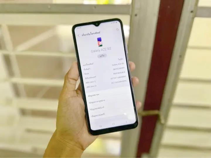 ขายด่วน Samsung Galaxy A22 3