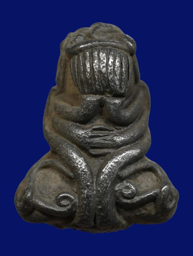 พระปิดตาเนื้อสัมฤทธิ์เงิน หลวงปู่เอี่ยม วัดหนังราชวรวิหาร