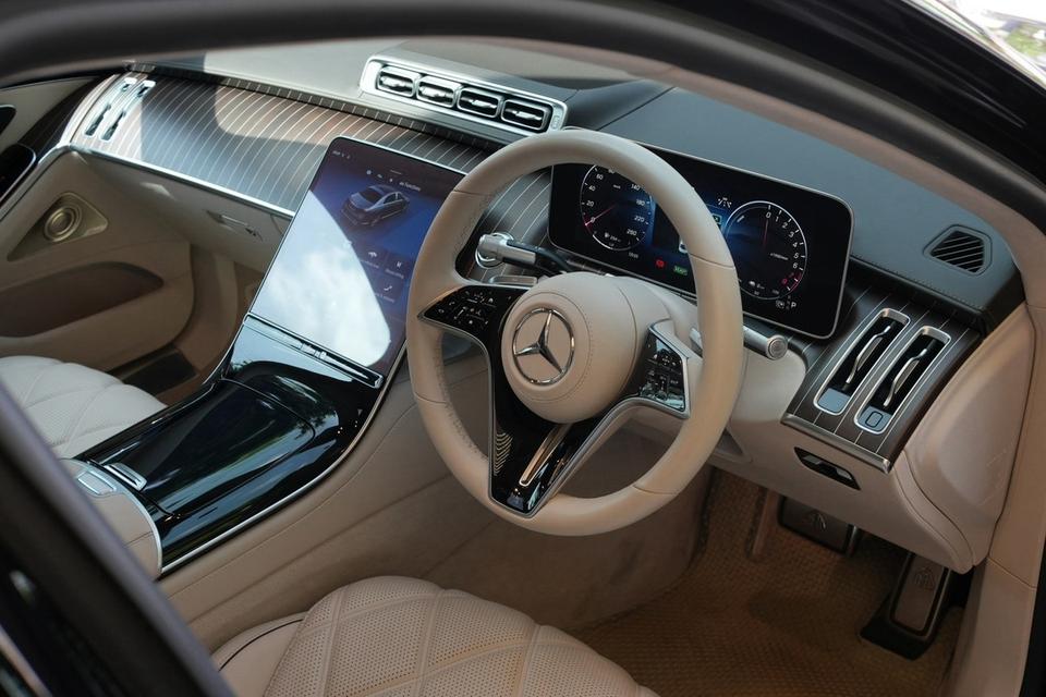 Mercedes-Maybach S580e 2024 รถศูนย์ Benz Thailand Warranty ศูนย์ยังเหลือ รูปที่ 7