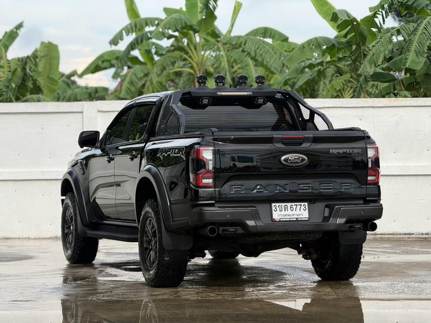 FORD RANGER, 3.0 RAPTOR ECOBOOST 4WD เบนซิน โฉม DOUBLE CAB สีดำ เกียร์ออโต้ 10 สปีด  มือเดียวป้ายแดง ปี2022 🚀🚀 เลขไมล์ 65,500  km.♦️วารันตีศูนย์ 5 รูปที่ 6