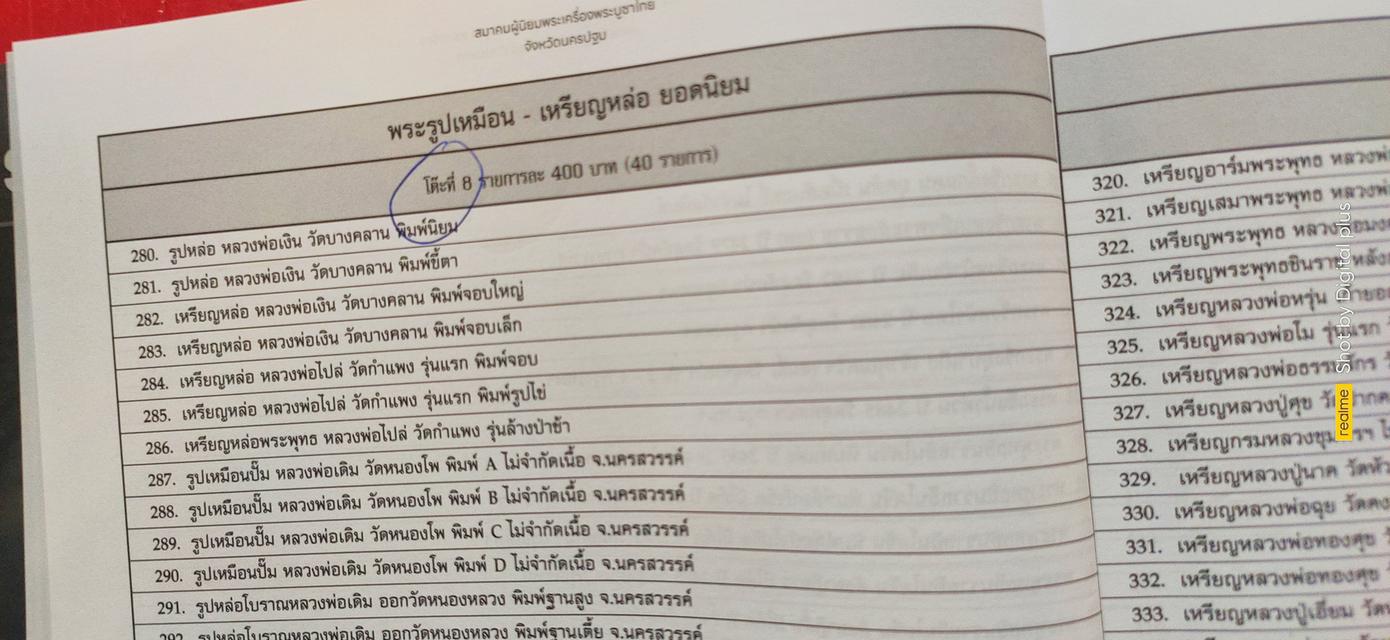 หลวงพ่อเงิน พิมพ์นิยม รูปที่ 9
