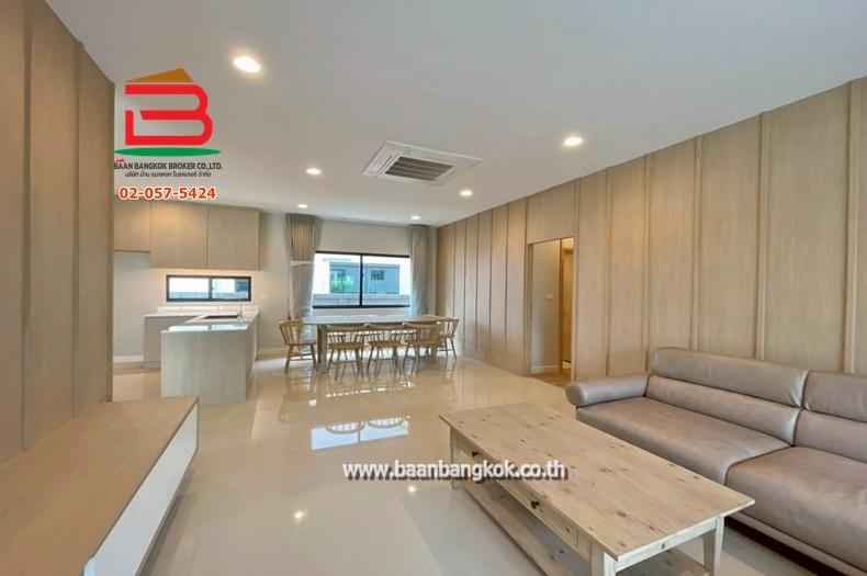 บ้านเดี่ยว 2 ชั้น หลังมุม หมู่บ้าน เศรษฐสิริ วงแหวน-ลำลูกกา เนื้อที่ 91.9 ตรว. ถ.ลำลูกกา ต.บึงคำพร้อย อ.ลำลูกกา จ.ปทุมธานี 2