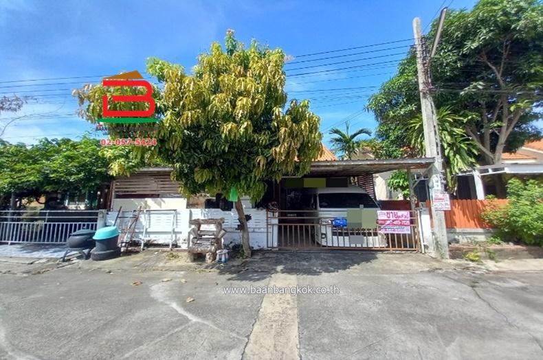 บ้านเดี่ยว 1 ชั้น หมู่บ้าน นันทวัน 10 เนื้อที่ 34.9 ตรว. (ซอยเลียบวารี 37) ถนนเลียบวารี แขวงโคกแฝด เขตหนองจอก กรุงเทพฯ 1