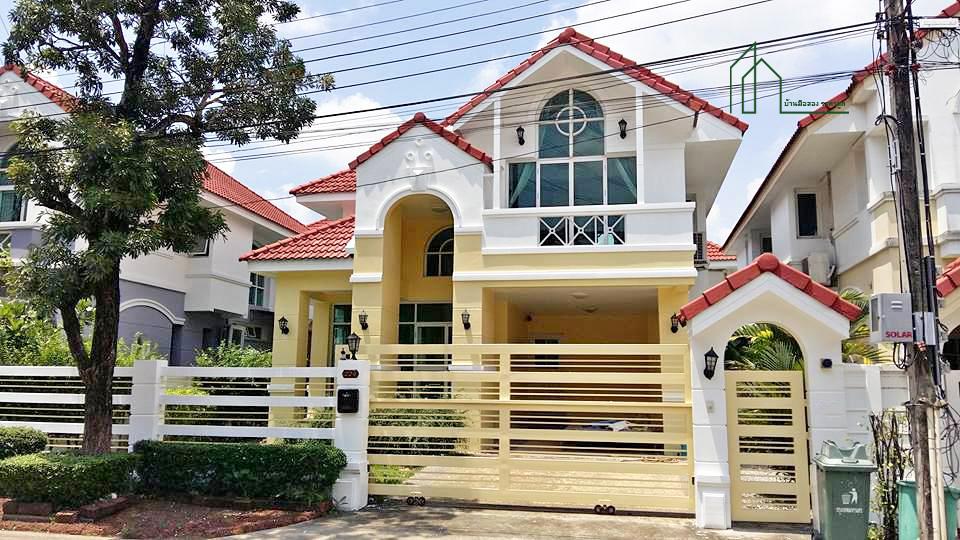 บ้านเดี่ยว หมู่บ้านบารเมษฐ์ ถนนเฉลิมพระเกีรยติ62 ประเวศ พร้อมอยู่  1