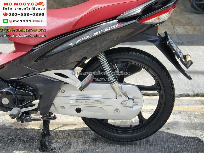 Wave 125i 2021  รุ่นTopล้อแมคสตาดมือ รถบ้านมือเดียว เล่มเขียวชุดโอนครบ No1202    11