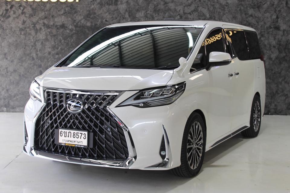 รหัสรถ JRS8573 TOYOTA Alphard 2.5 SC น้ำมันล้วน กับชุดแต่ง Lexus LM 300 ปี 2016