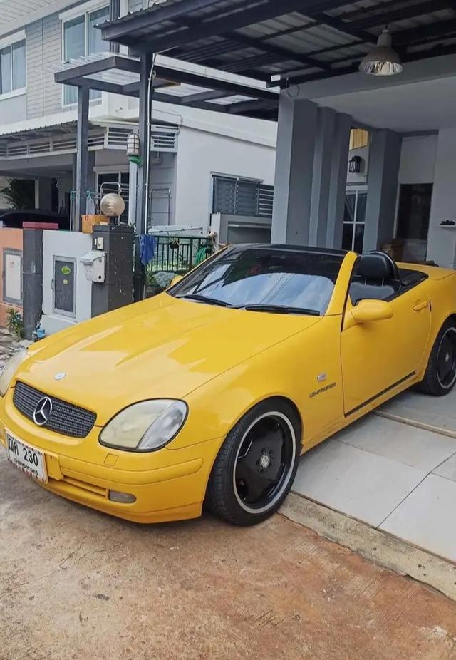 Mercedes-Benz SLK-Class สีเหลือง 3