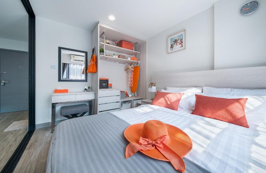ให้เช่า Condo Dusit D2 Residence Huahin ใกล้ชายหาดหัวหิน แบบ 1 ห้องนอน ชั้น5 วิวสระว่ายน้ำ และสวนสวย ตกแต่งครบ 2