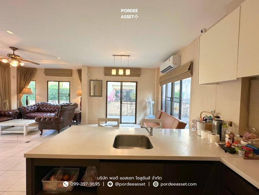 บ้านเดี่ยว บุราสิริ สนามบินน้ำ (ขนาด 56 ตร.ว.) เมืองนนทบุรี ใกล้รถไฟฟ้า MRT แยกนนทบุรี1 และ เซ็นทรัล นอร์ธวิลล์ รัตนาธิเบศร์ : Burasiri Sanambinnam 13