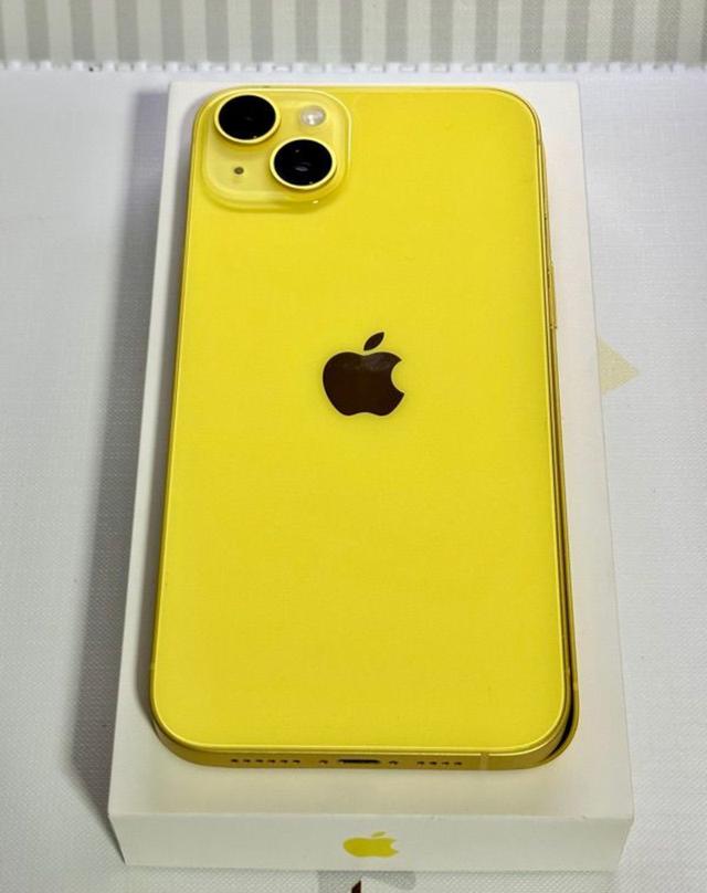 ไอโฟน 14 พลัส สีเหลือง 2
