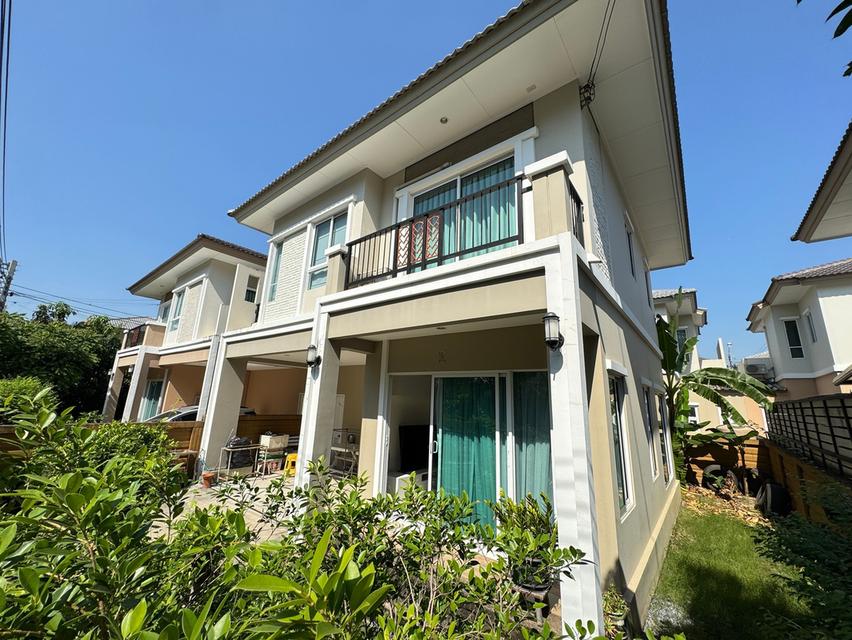 ขายบ้านแฝดมือสองนนทบุรี โครงการ ภัสสร ไพรด์ ปิ่นเกล้า-วงแหวน (Passorn Pride Pinklao-Wongwaen) เนื้อที่ 38.5 ตร.ว. หน้าบ้านไม่ชนใคร 2