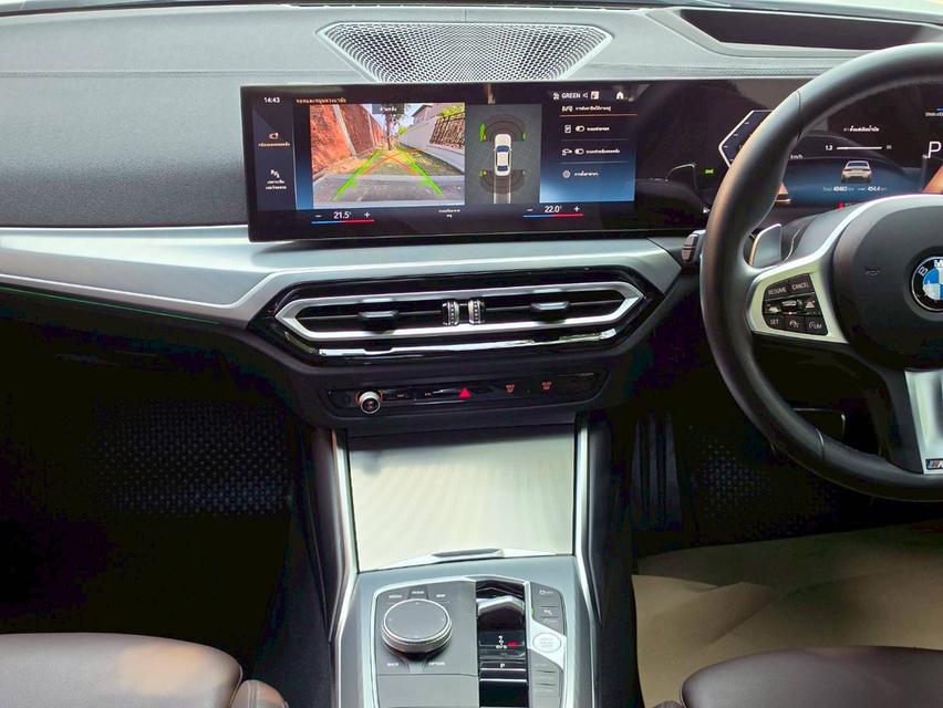 BMW 320d M sport lci ปี2024 แท้สวยจัดๆ รถมือเดียวป้ายแดง ประวัติครบๆ ไมล์เพียง 40,000 km เท่านั้น Bsi / Bri ถึง 06/2029 รูปที่ 16