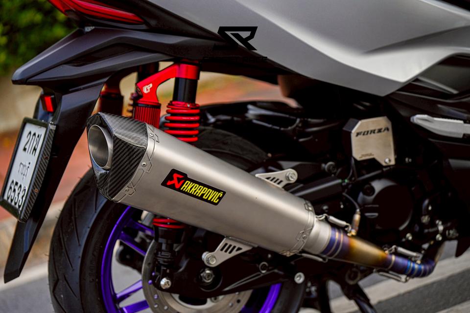 2023 Honda 🔥Forza 350 RS ปี 2023 สีเทาซิลเวอร์ | แต่งครบ หล่อจัด ใช้เงินน้อย! 🔥 7
