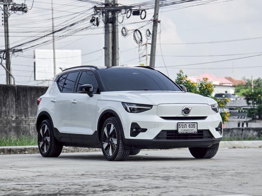รหัสรถ CBL635 🚘 Volvo XC40 Recharge Pure Electric Single Motor ปี 2023 (จดปี 2024)