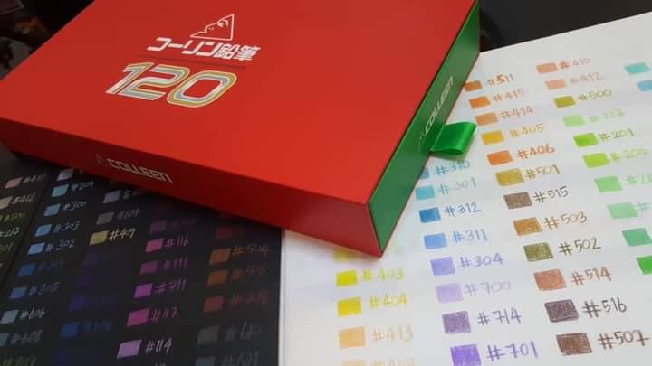 สีไม้คอลลีน ชุด 120 สี  3