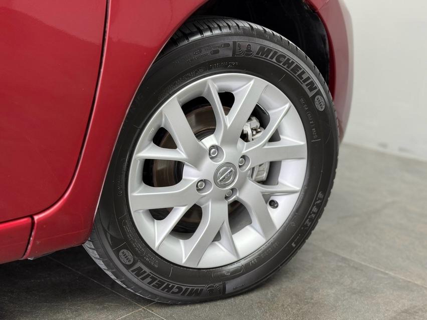 2018 NISSAN NOTE, 1.2 VL โฉม ปี17-ปัจจุบันสีแดง ตัวท็อปสุด ปุ่มสตาร์ท จดทะเบียนปี2019 รูปที่ 16