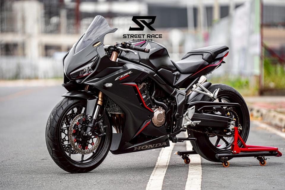 🔥 Honda CBR650R ปี 2020 | ดำดุ เสียงนุ่ม ขี่สบาย พร้อมใช้งาน! 🔥 รูปที่ 7