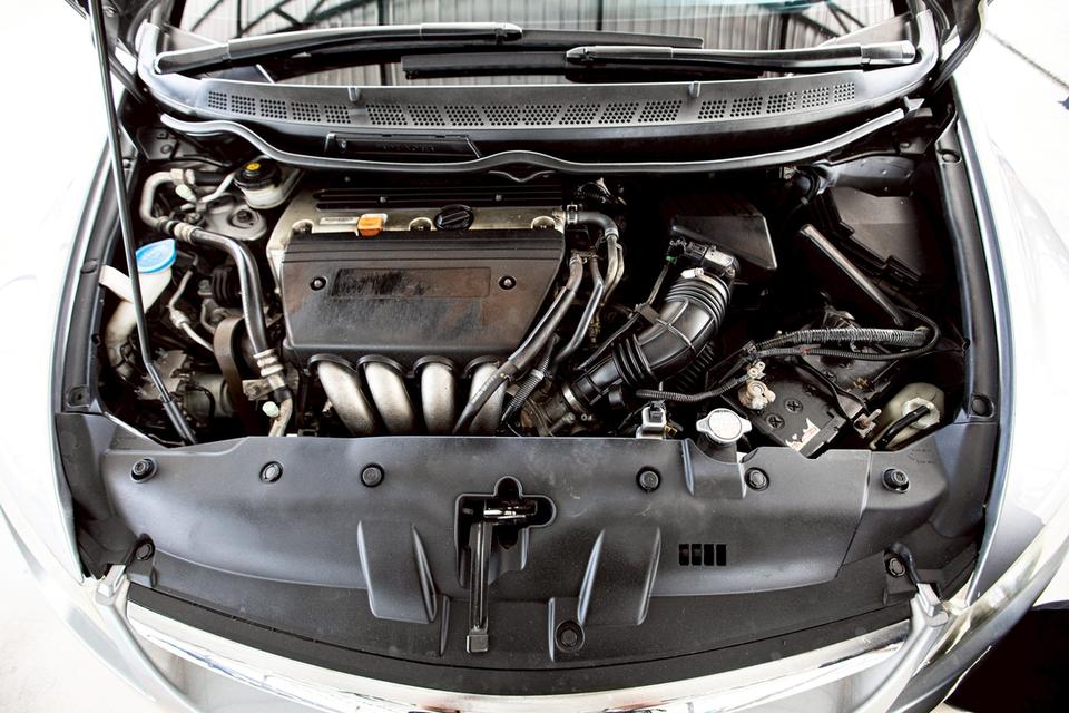 Honda Civic Fd 2.0EL K20 เดิมโรงงาน สีเทา ปี 2007 รถสวย เนียนๆคลีนๆ  11