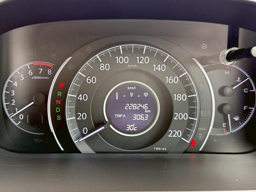 HONDA CRV 2.4EL 4WD TOP 2013 สีดำ 9