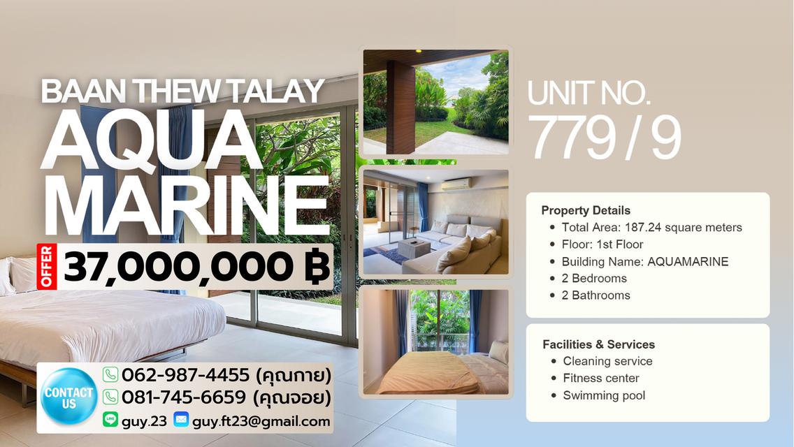 Condo Baan Thew Talay Aquamarine 1