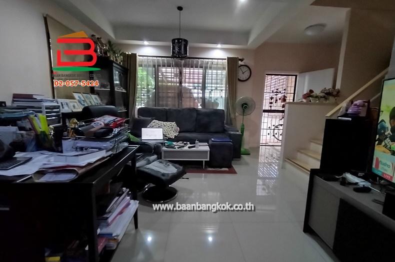 ทาวน์โฮม เดอะคอนเนค 12 หลังริม (ใกล้ตลาดถนอมมิตร) เนื้อที่ 28.9 ตรว. ถนนรามอินทรา เขตบางเขน จังหวัดกรุงเทพมหานคร 7