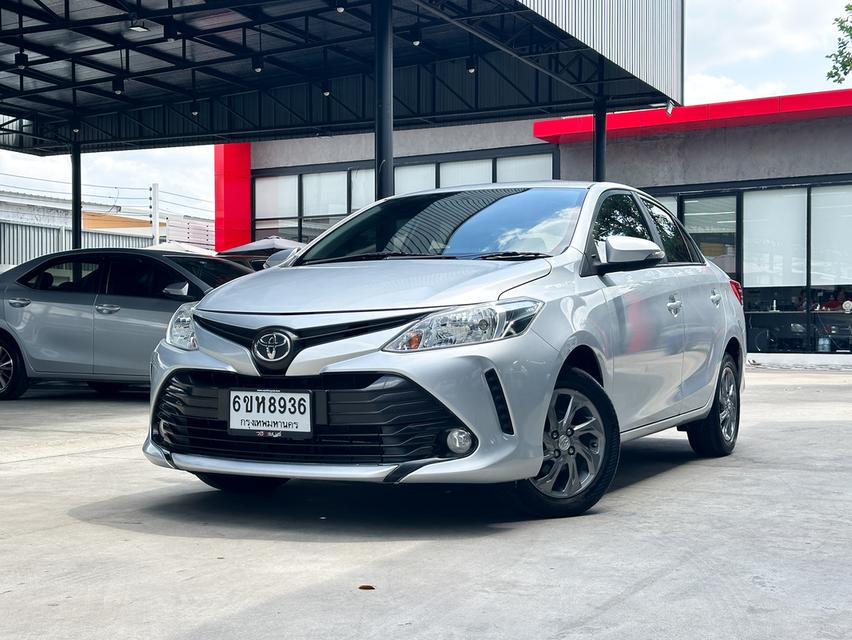 ขายรถ Toyota Vios 1.5E ปี 2018 สีเทา เกียร์ออโต้