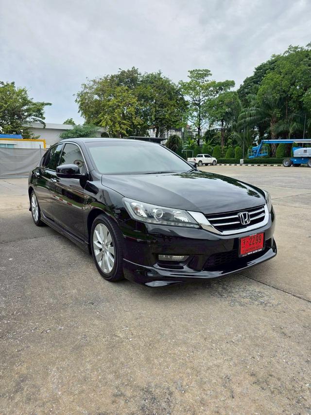 Honda ACCORD 2.0EL NAVI สีดำ ปี 2016 ไมล์ 60,000 กม.