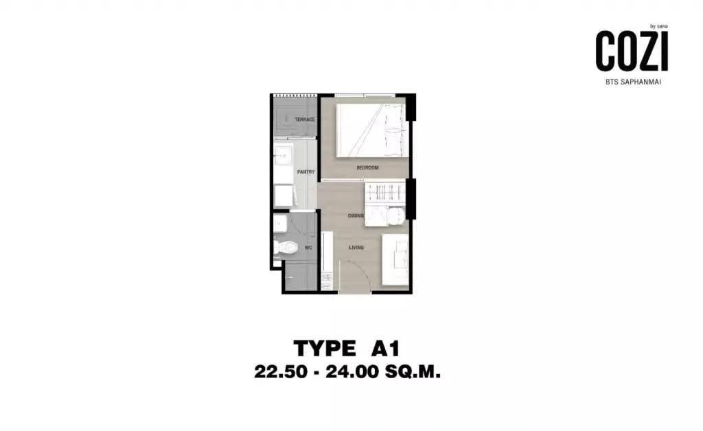 ขายดาวน์ Cozi BTS saphanmai โคซี่ บีทีเอส สะพานใหม่ พร้อมอยู่ปลายปี 2569 3