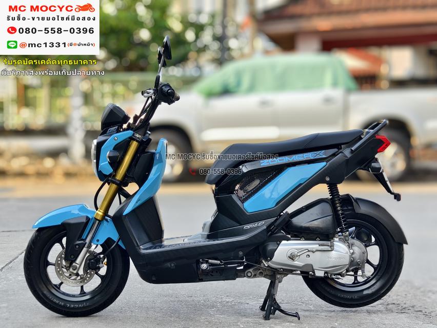 Zoomer x 2015 ไมล์แดง วิ่ง20000โล ยางพีรารี่ รถบ้านชุดสีสวย เครื่องท่อเดิม เล่มชุดโอนครบ  No844    5