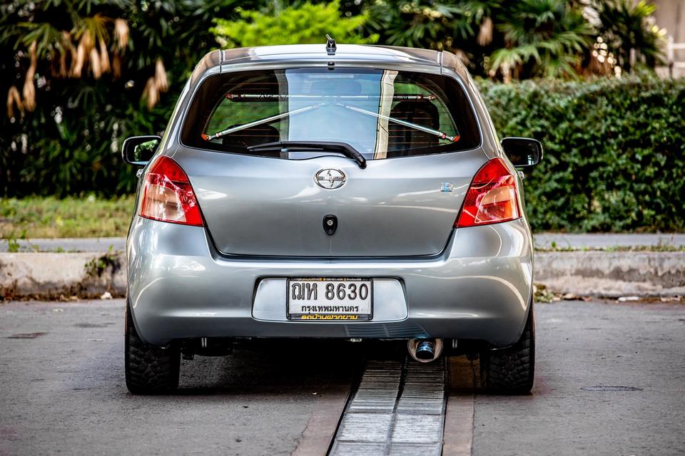 Toyota Yaris 1.5E ปี 2006 เกียร์ M/T แรๆ หายาก สีเทา แต่งครบสวยๆ 5