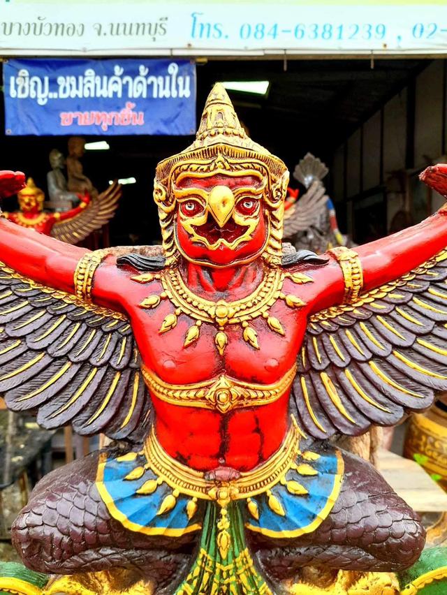 พญาครุฑ ครุฑธนาคาร แขวนผนัง ขนาด70ซม 5