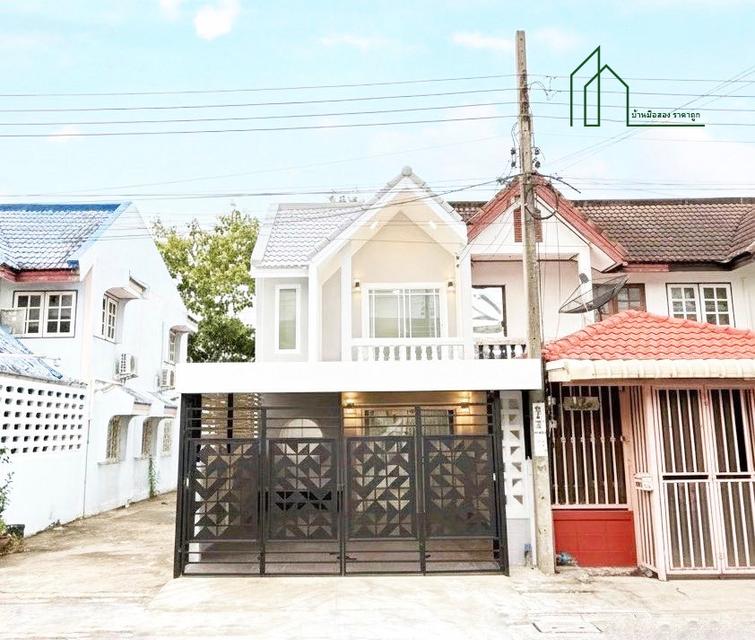 บ้านหลังมุม แต่งสวยพร้อมอยู่ หมู่บ้านคราประยูร ทวีวัฒนา - กาญจนาภิเษก 28  1