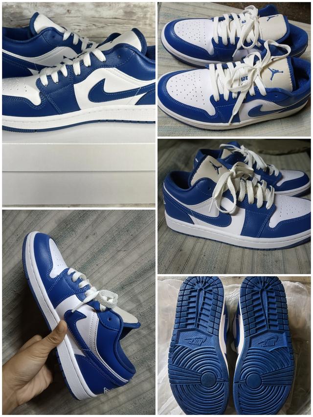 รองเท้าผ้าใบ Nike Air jordan 1low Marina blue