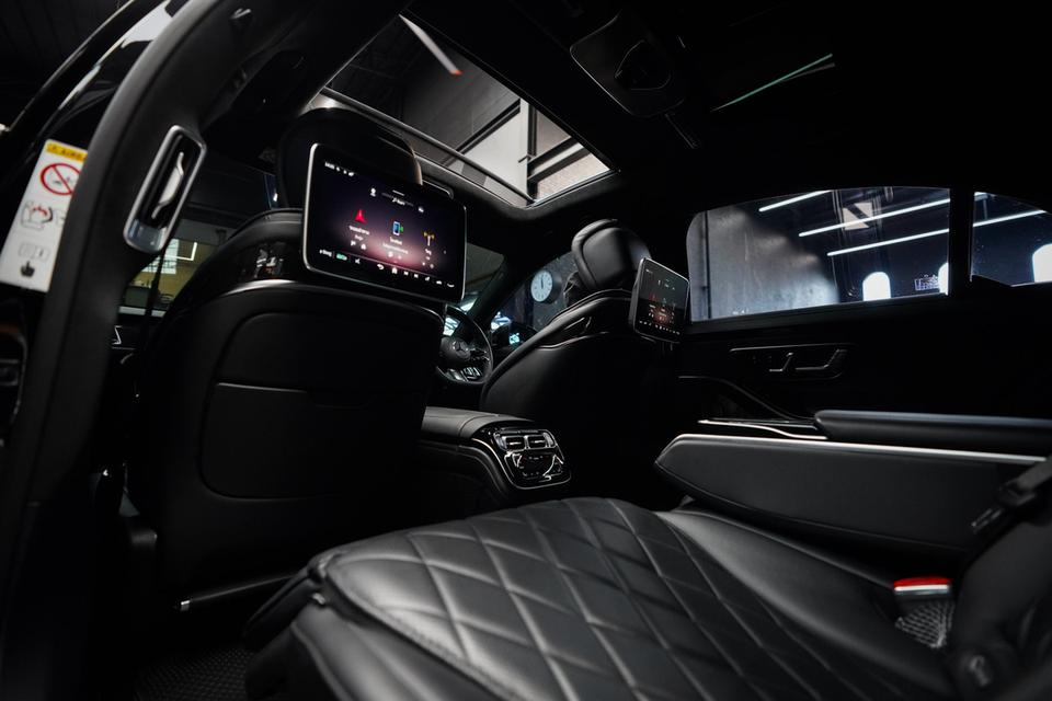 MERCEDES-Benz S580e AMG 2022 สีดำ สีเดิมๆมีซื้อวารันตีเพิ่มไว้ มีประกันชั้น 1 เหลือติดรถ รูปที่ 15