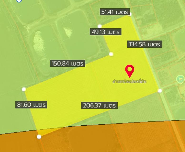 ขายที่ดินหนองบ้ว 11 ไร่ ดอนสีนนท์ซอย2 ใกล้ถนนเส้น3304-1กม. อ.บ้านโพธิ์ ฉะเชิงเทรา 5